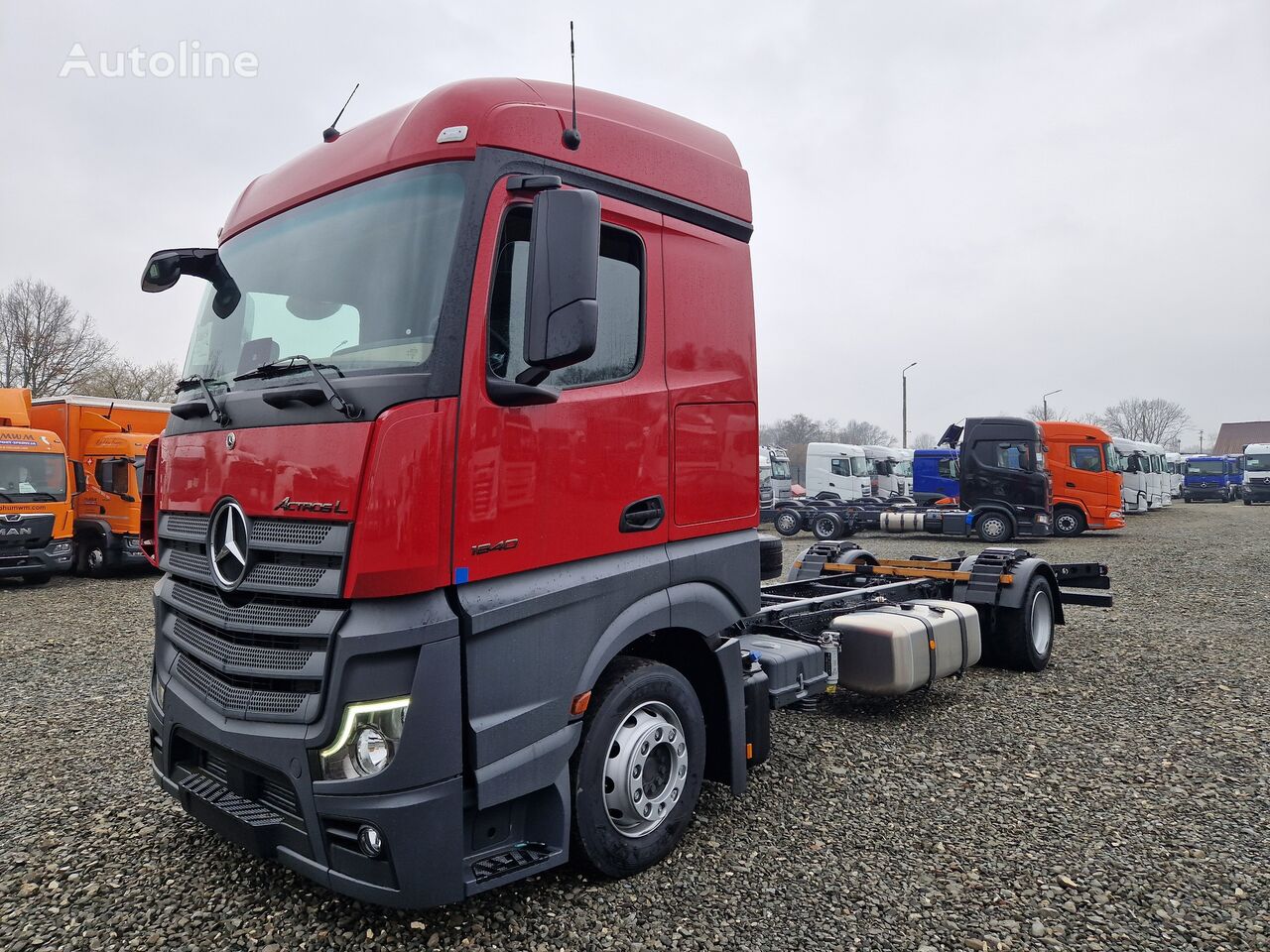 новый грузовик шасси Mercedes-Benz Actros 1840 LnR