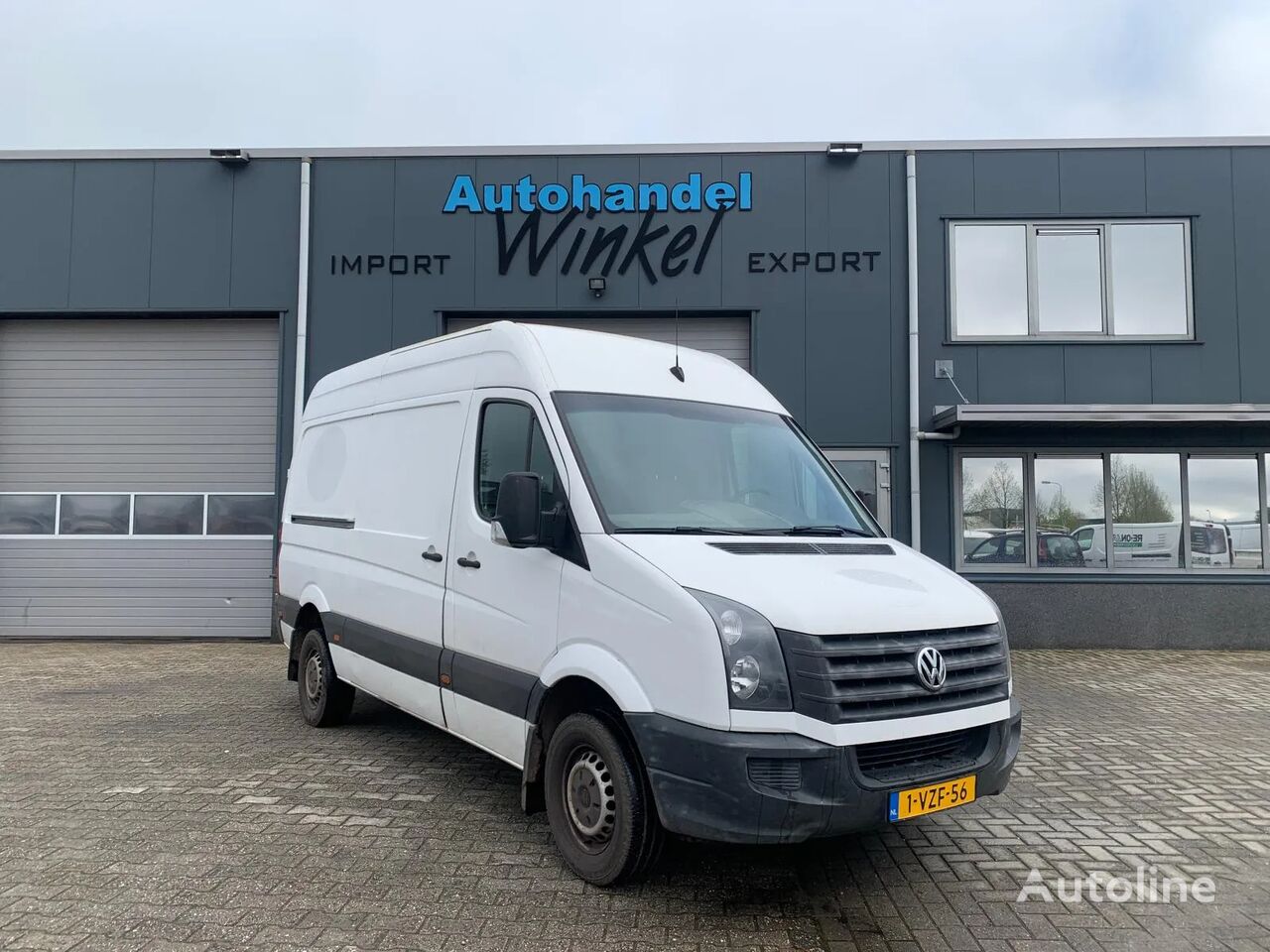 Купить микроавтобус фургон Volkswagen CRAFTER 2012 - EURO 5 - AIRCO  Нидерланды HOOGEVEEN, UR39718