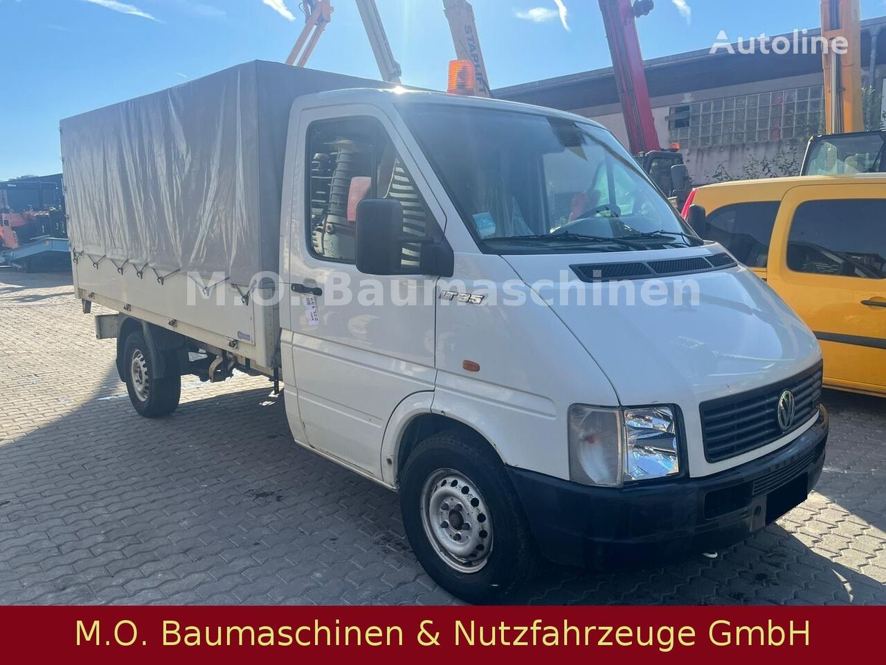 Купить тентованный грузовик < 3.5т Volkswagen LT 35 TDI / Plane / Pritsche  / Германия Saarlouis, UP30116