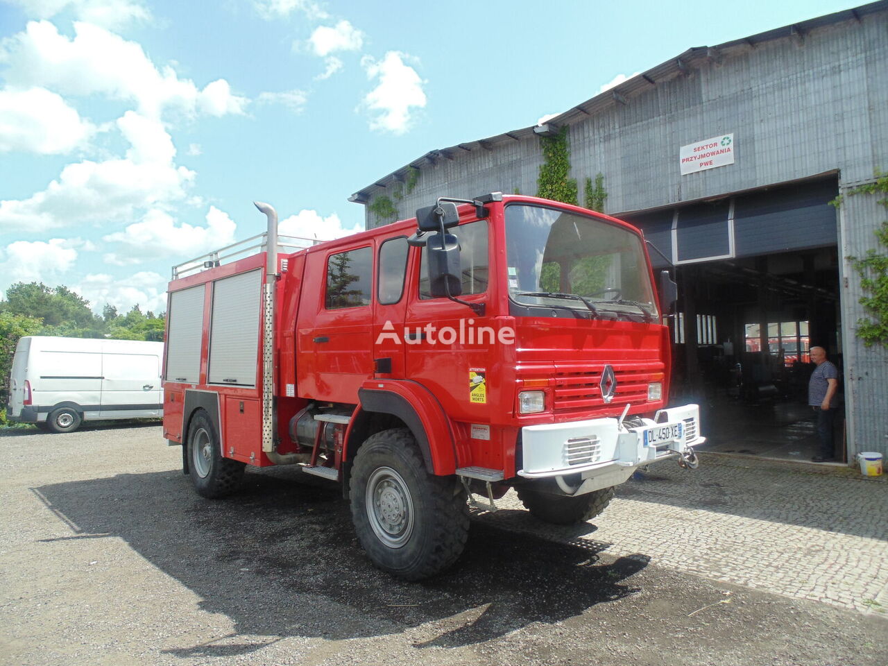 Купить пожарную машину Renault M210 4x4 JS330 Польша Lubartów, VM34554