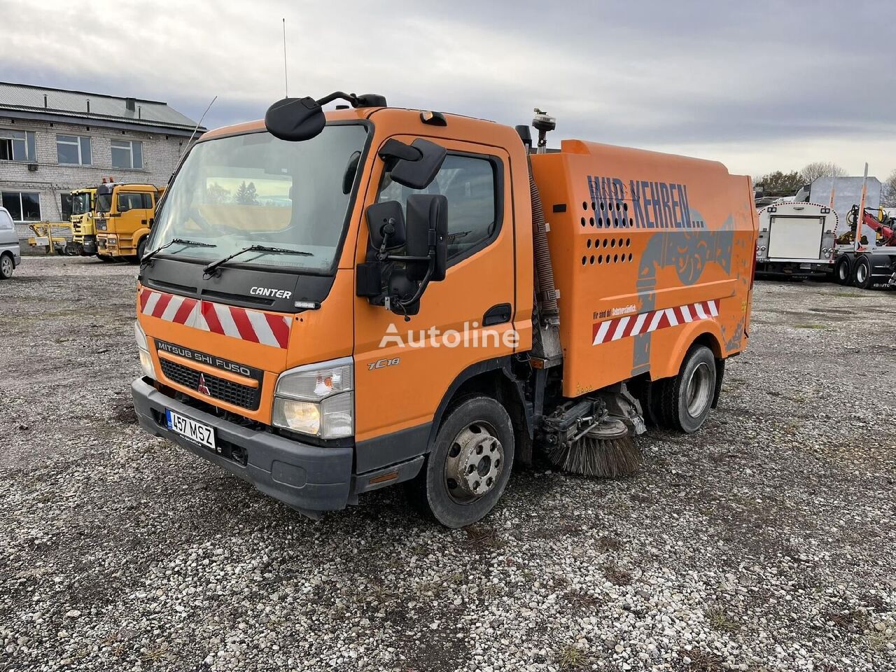 Купить уборочную машину Mitsubishi FUSO CANTER с аукциона Эстония Rummu  alevik, AQ37809