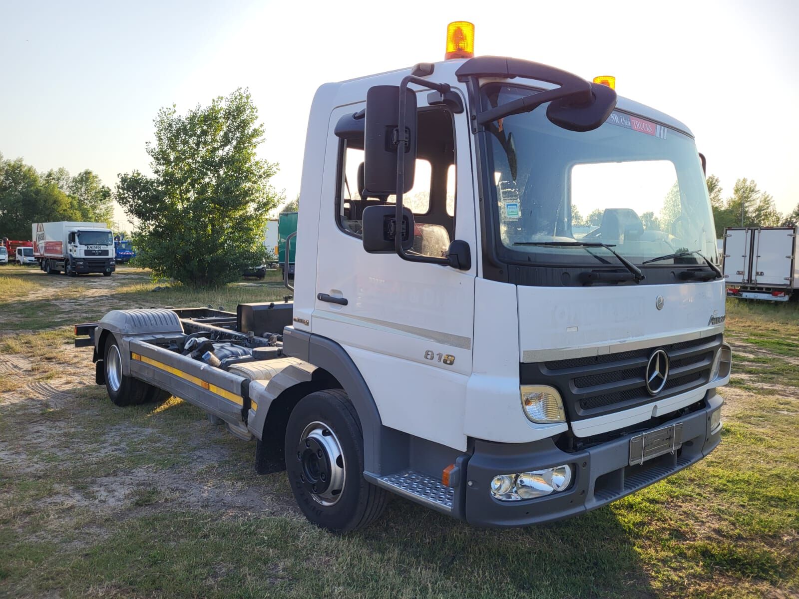 самосвал Mercedes-Benz Atego 818 - with new three-sided tipper - új 3old. billencs - 4