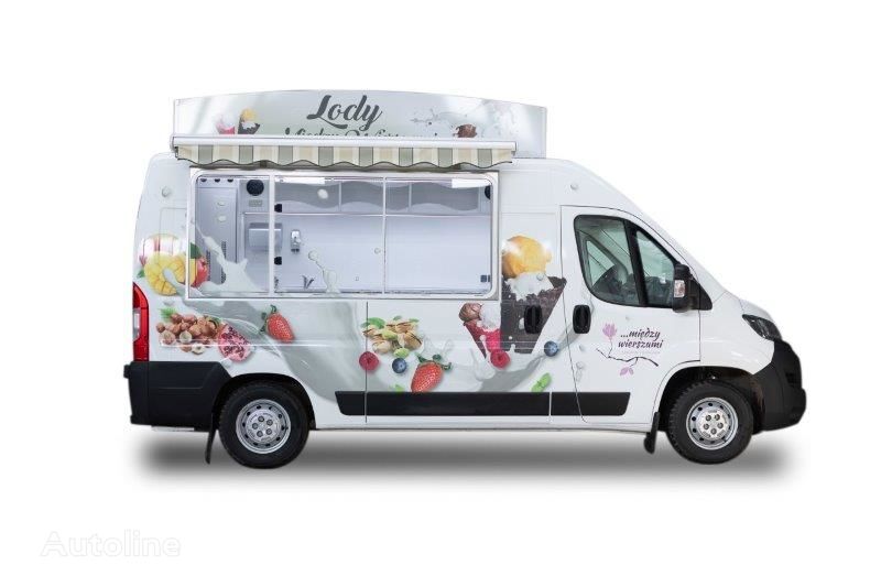 новый торговый грузовик Bannert ICE Truck / Witryna Lodowa / Lody / Ice Cream