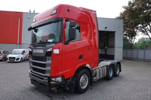 тягач Scania NGS S450 / RETARDER / RUNNING / DOUBLE TANK / BOOGIE / AUTOMATIC